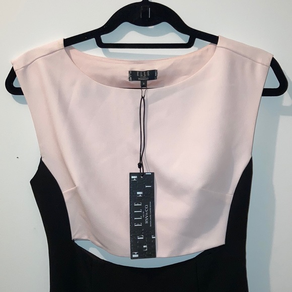 ELLE x RW&CO. Cut-out Pencil Dress - Picture 3 of 3